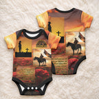 ANZAC Day Film Reel Lest We Forget Baby Onesie Australia NZ Memorial