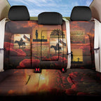 ANZAC Day Film Reel Lest We Forget Back Car Seat Cover Australia NZ Memorial