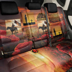 ANZAC Day Film Reel Lest We Forget Back Car Seat Cover Australia NZ Memorial