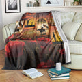 ANZAC Day Film Reel Lest We Forget Blanket Australia NZ Memorial