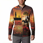 ANZAC Day Film Reel Lest We Forget Button Sweatshirt Australia NZ Memorial