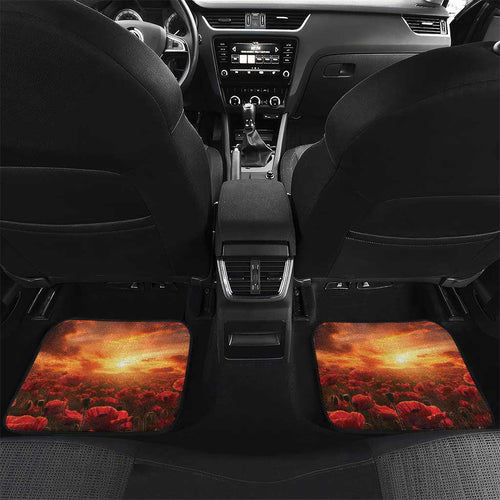 ANZAC Day Film Reel Lest We Forget Car Mats Australia NZ Memorial