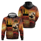 ANZAC Day Film Reel Lest We Forget Hoodie Australia NZ Memorial