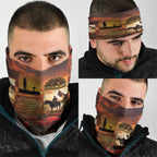 ANZAC Day Film Reel Lest We Forget Neck Gaiter Australia NZ Memorial
