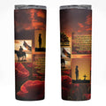 ANZAC Day Film Reel Lest We Forget Skinny Tumbler Australia NZ Memorial