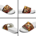 ANZAC Day Film Reel Lest We Forget Slide Sandals Australia NZ Memorial