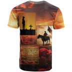 ANZAC Day Film Reel Lest We Forget T Shirt Australia NZ Memorial
