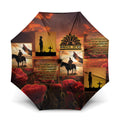 ANZAC Day Film Reel Lest We Forget Umbrella Australia NZ Memorial