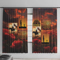 ANZAC Day Film Reel Lest We Forget Window Curtain Australia NZ Memorial