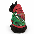 Personalised Cook Islands ANZAC 1915-2026 Filmstrip Pet Hoodie Lest We Forget 25 April