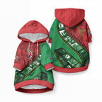 Personalised Cook Islands ANZAC 1915-2026 Filmstrip Pet Hoodie Lest We Forget 25 April