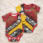 Personalised Niue ANZAC 1915-2026 Filmstrip Baby Onesie Lest We Forget 25 April