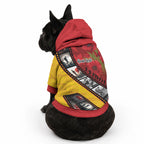 Personalised Niue ANZAC 1915-2026 Filmstrip Pet Hoodie Lest We Forget 25 April
