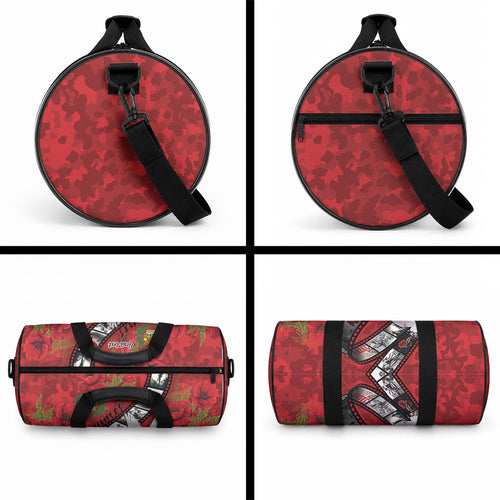 Personalised Tonga ANZAC 1915-2026 Filmstrip Duffle Bag Lest We Forget 25 April