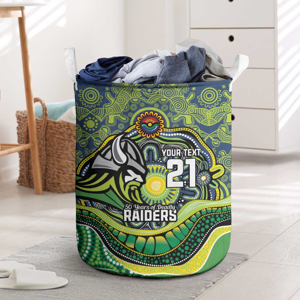 Custom Canberra Honouring First Nations Laundry Basket NAIDOC 2026 Deadly 50 Years