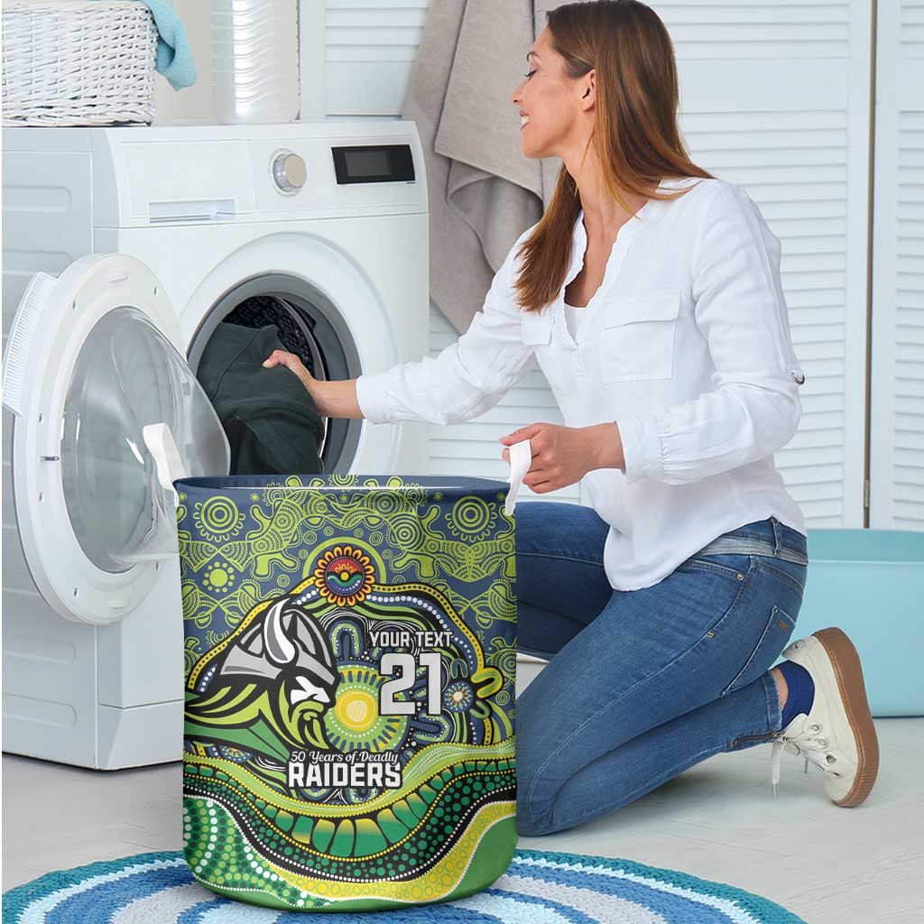 Custom Canberra Honouring First Nations Laundry Basket NAIDOC 2026 Deadly 50 Years
