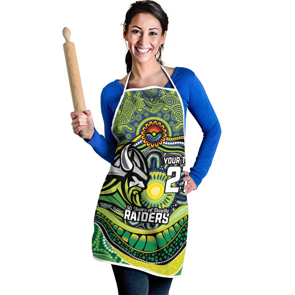 Custom Canberra Honouring First Nations Apron NAIDOC 2026 Deadly 50 Years