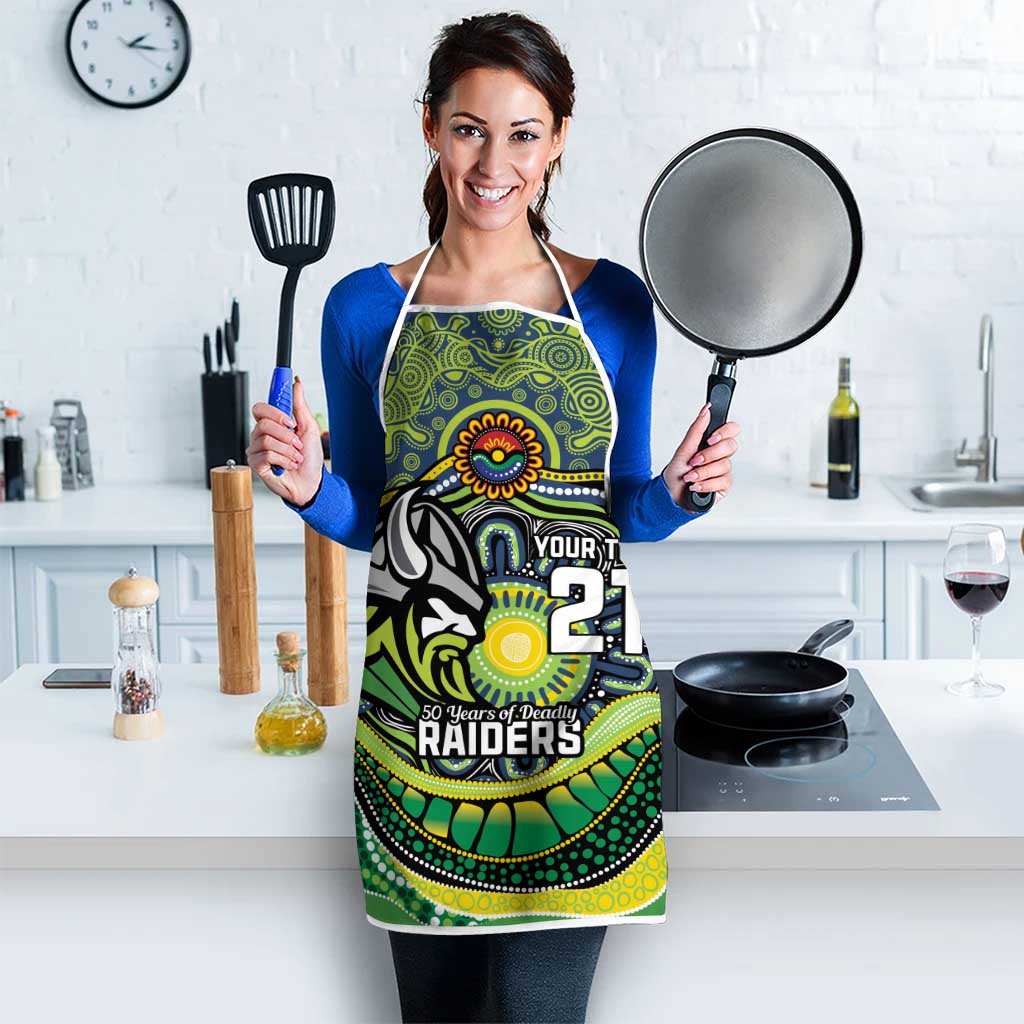 Custom Canberra Honouring First Nations Apron NAIDOC 2026 Deadly 50 Years