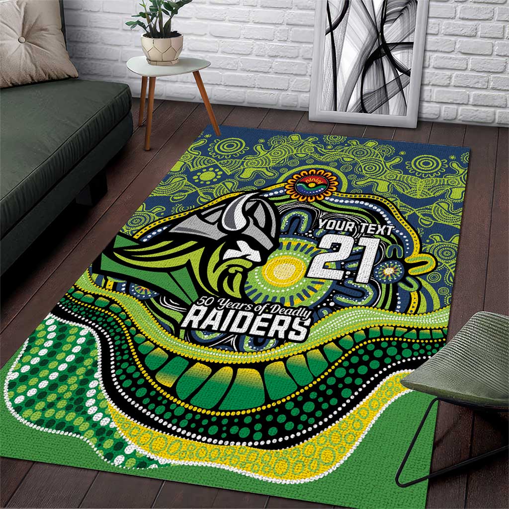 Custom Canberra Honouring First Nations Area Rug NAIDOC 2026 Deadly 50 Years