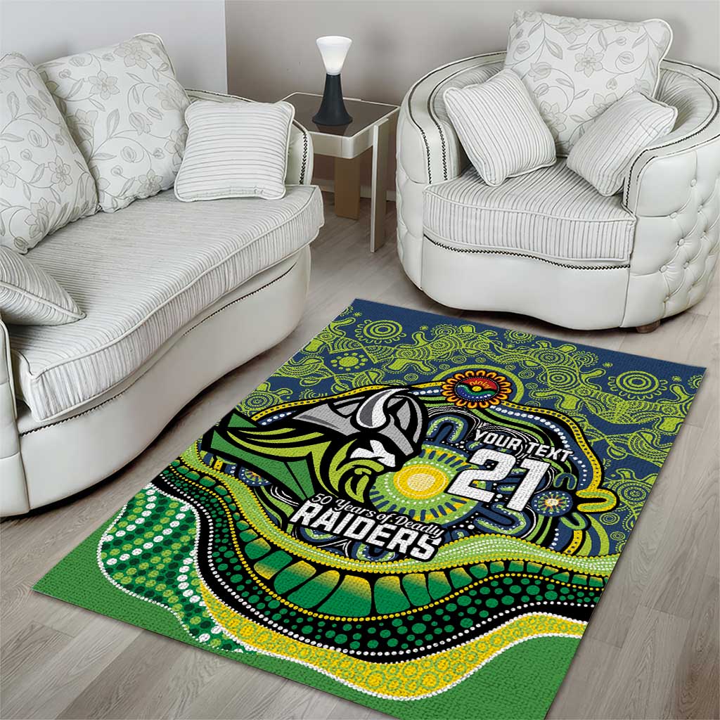 Custom Canberra Honouring First Nations Area Rug NAIDOC 2026 Deadly 50 Years