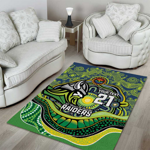 Custom Canberra Honouring First Nations Area Rug NAIDOC 2026 Deadly 50 Years