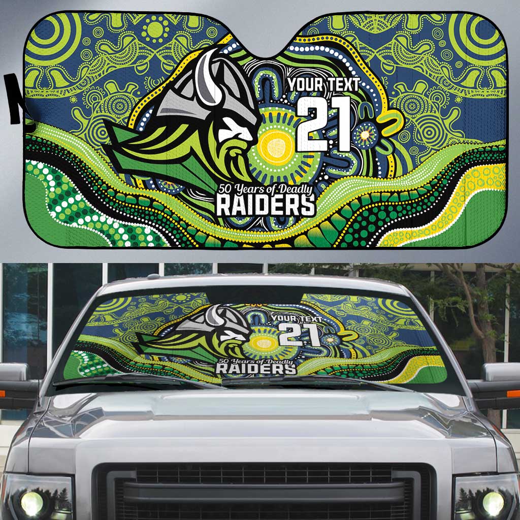 Custom Canberra Honouring First Nations Auto Sun Shade NAIDOC 2026 Deadly 50 Years