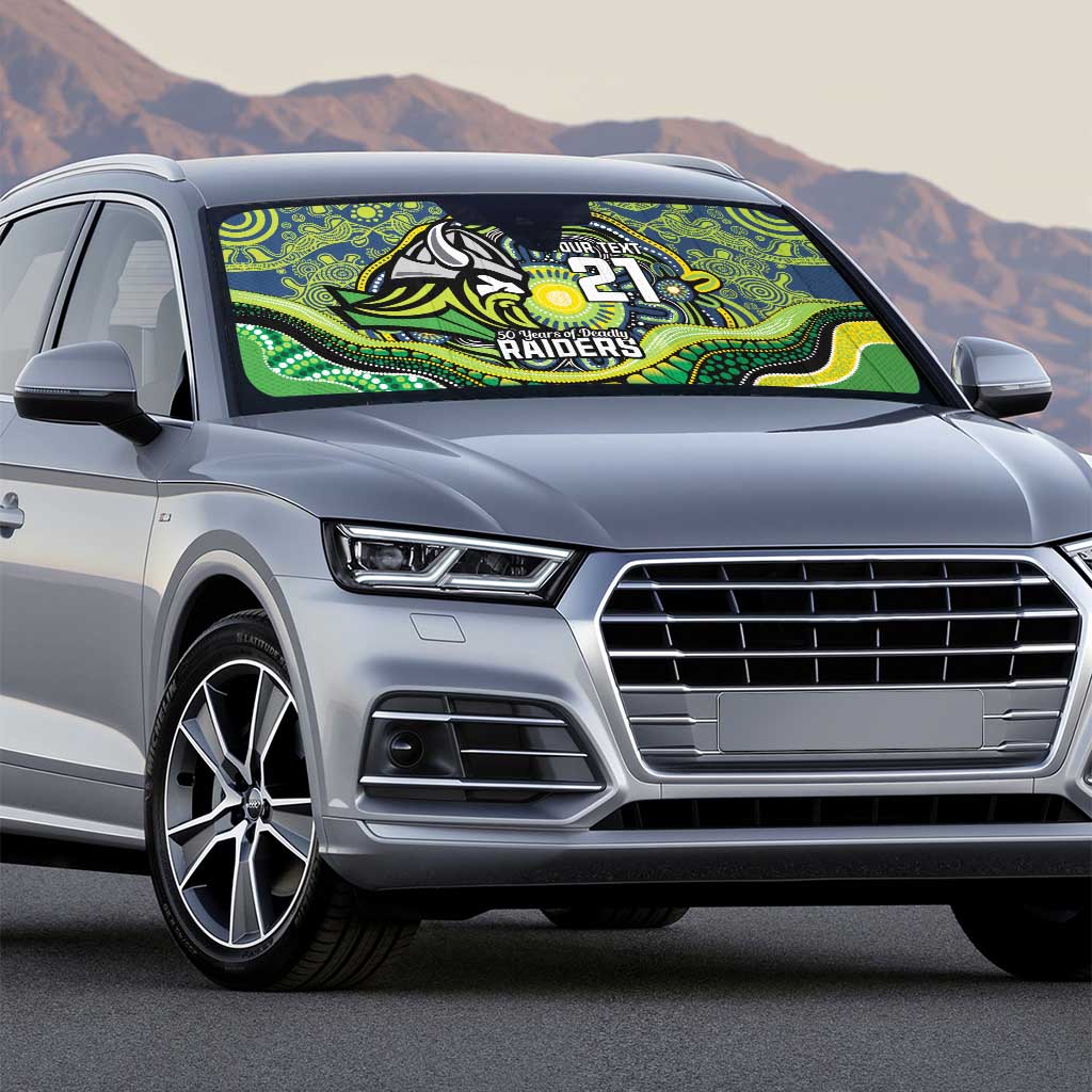 Custom Canberra Honouring First Nations Auto Sun Shade NAIDOC 2026 Deadly 50 Years