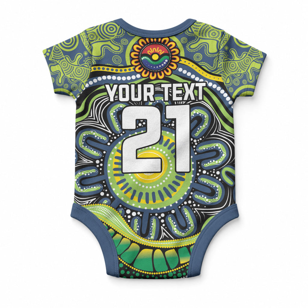 Custom Canberra Honouring First Nations Baby Onesie NAIDOC 2026 Deadly 50 Years