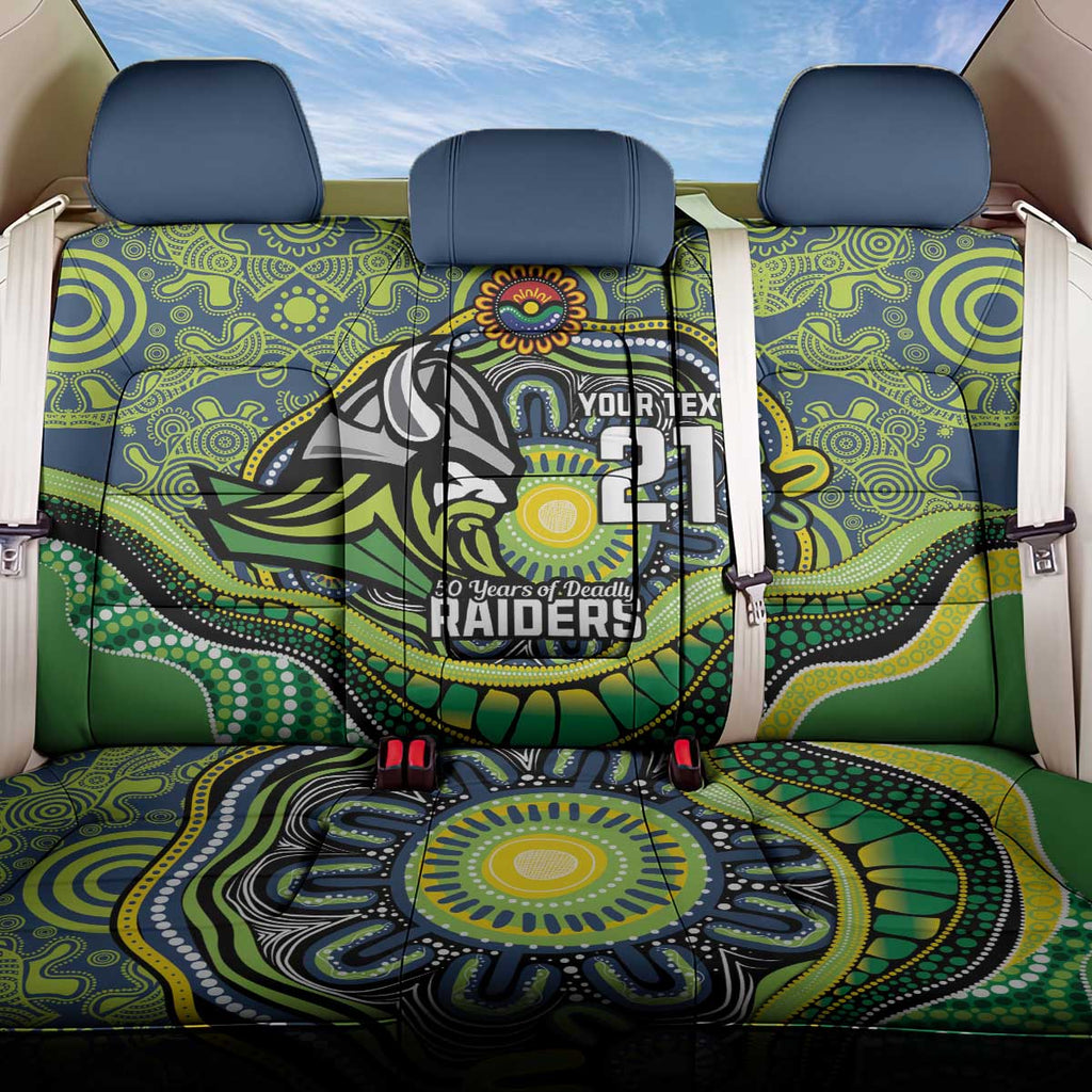 Custom Canberra Honouring First Nations Back Car Seat Cover NAIDOC 2026 Deadly 50 Years