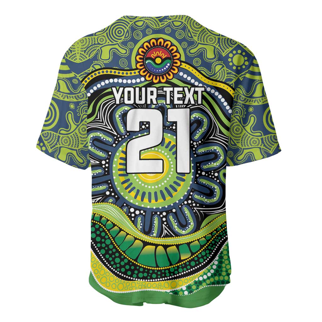 Custom Canberra Honouring First Nations Baseball Jersey NAIDOC 2026 Deadly 50 Years