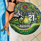 Custom Canberra Honouring First Nations Beach Blanket NAIDOC 2026 Deadly 50 Years