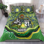 Custom Canberra Honouring First Nations Bedding Set NAIDOC 2026 Deadly 50 Years