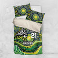 Custom Canberra Honouring First Nations Bedding Set NAIDOC 2026 Deadly 50 Years