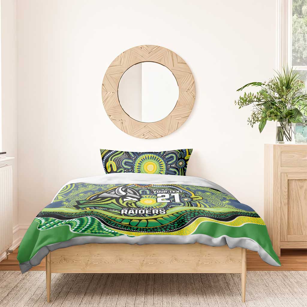 Custom Canberra Honouring First Nations Bedding Set NAIDOC 2026 Deadly 50 Years