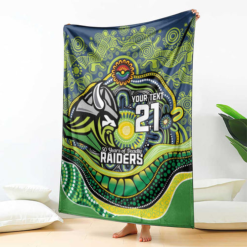Custom Canberra Honouring First Nations Blanket NAIDOC 2026 Deadly 50 Years