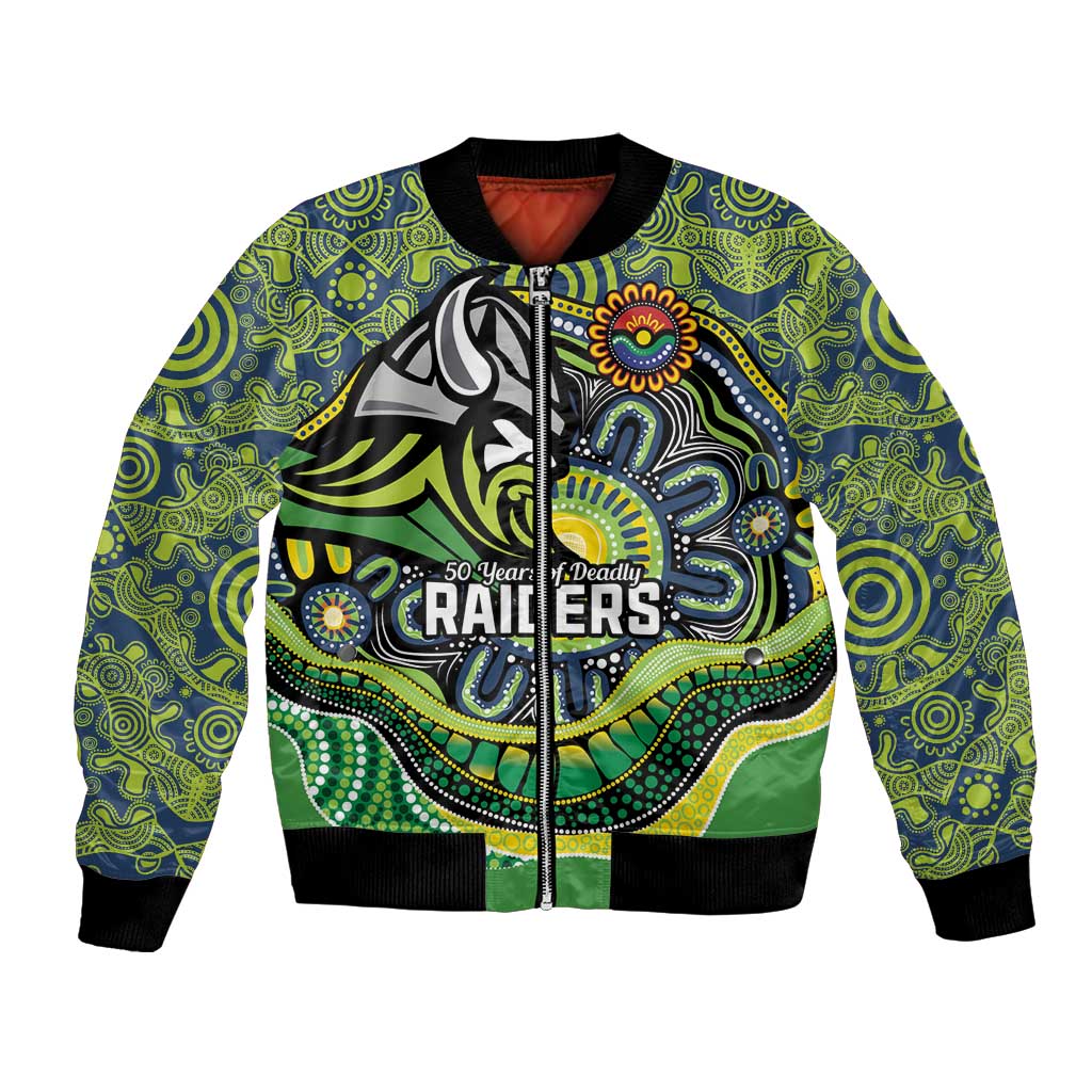 Custom Canberra Honouring First Nations Bomber Jacket NAIDOC 2026 Deadly 50 Years