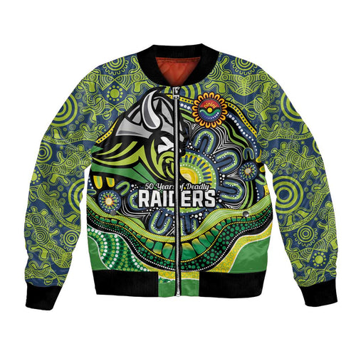 Custom Canberra Honouring First Nations Bomber Jacket NAIDOC 2026 Deadly 50 Years