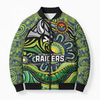 Custom Canberra Honouring First Nations Bomber Puffer Jacket NAIDOC 2026 Deadly 50 Years