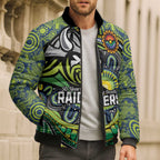 Custom Canberra Honouring First Nations Bomber Puffer Jacket NAIDOC 2026 Deadly 50 Years