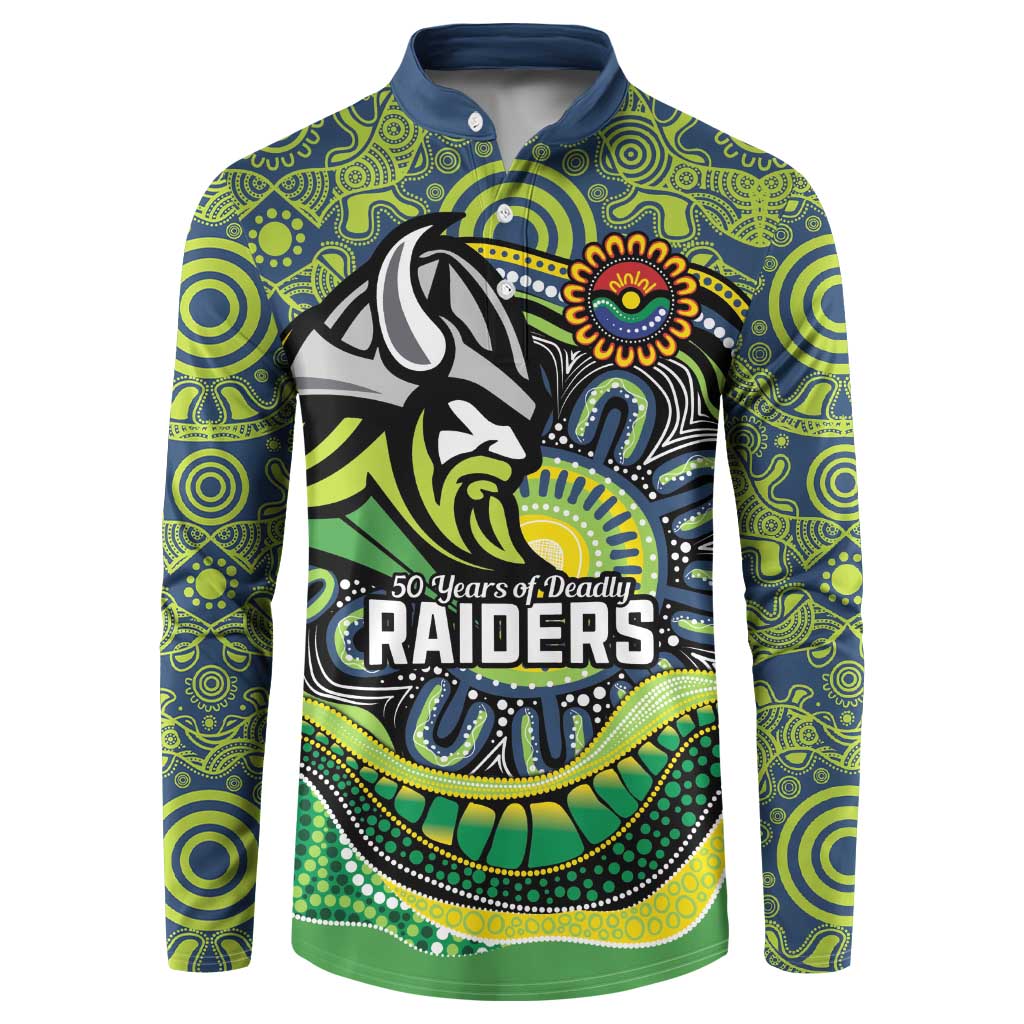 Custom Canberra Honouring First Nations Button Sweatshirt NAIDOC 2026 Deadly 50 Years