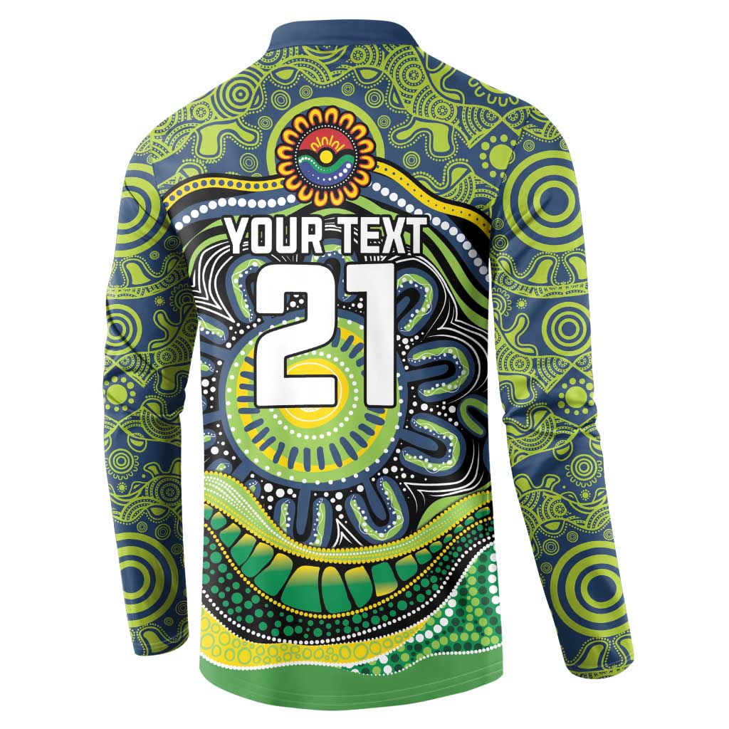 Custom Canberra Honouring First Nations Button Sweatshirt NAIDOC 2026 Deadly 50 Years