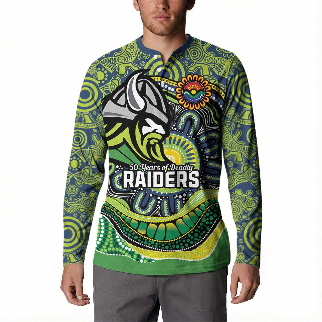 Custom Canberra Honouring First Nations Button Sweatshirt NAIDOC 2026 Deadly 50 Years