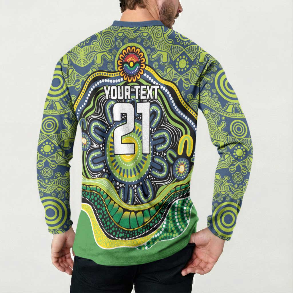 Custom Canberra Honouring First Nations Button Sweatshirt NAIDOC 2026 Deadly 50 Years