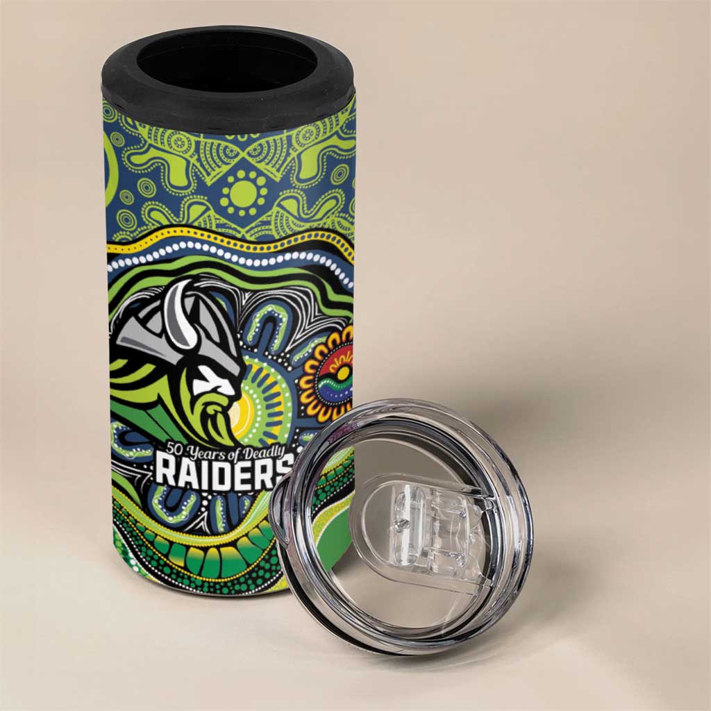 Custom Canberra Honouring First Nations 4 in 1 Can Cooler Tumbler NAIDOC 2026 Deadly 50 Years