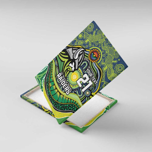 Custom Canberra Honouring First Nations Canvas Wall Art NAIDOC 2026 Deadly 50 Years