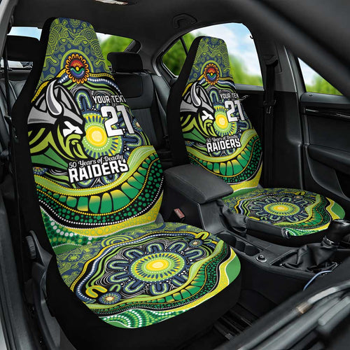 Custom Canberra Honouring First Nations Car Seat Cover NAIDOC 2026 Deadly 50 Years