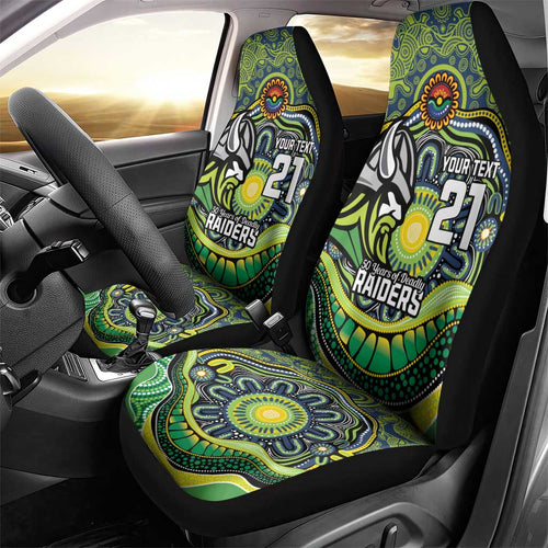 Custom Canberra Honouring First Nations Car Seat Cover NAIDOC 2026 Deadly 50 Years