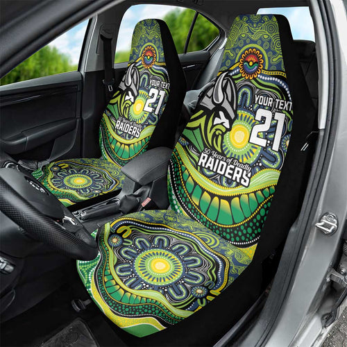 Custom Canberra Honouring First Nations Car Seat Cover NAIDOC 2026 Deadly 50 Years
