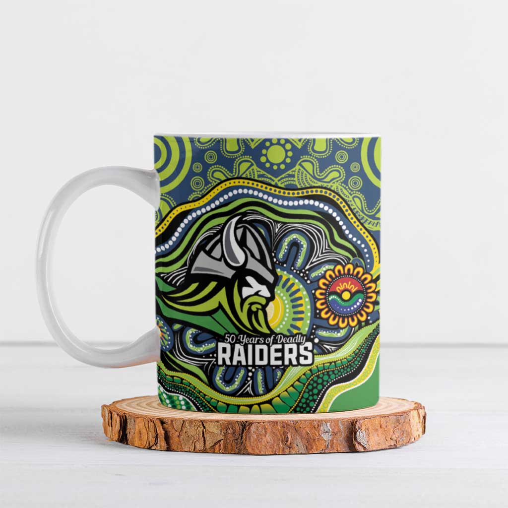 Custom Canberra Honouring First Nations Ceramic Mug NAIDOC 2026 Deadly 50 Years