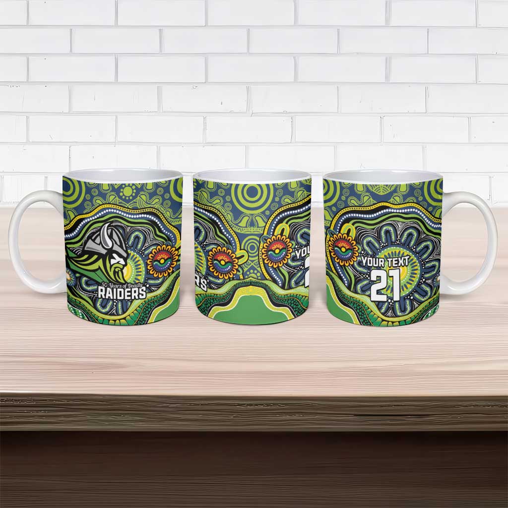 Custom Canberra Honouring First Nations Ceramic Mug NAIDOC 2026 Deadly 50 Years